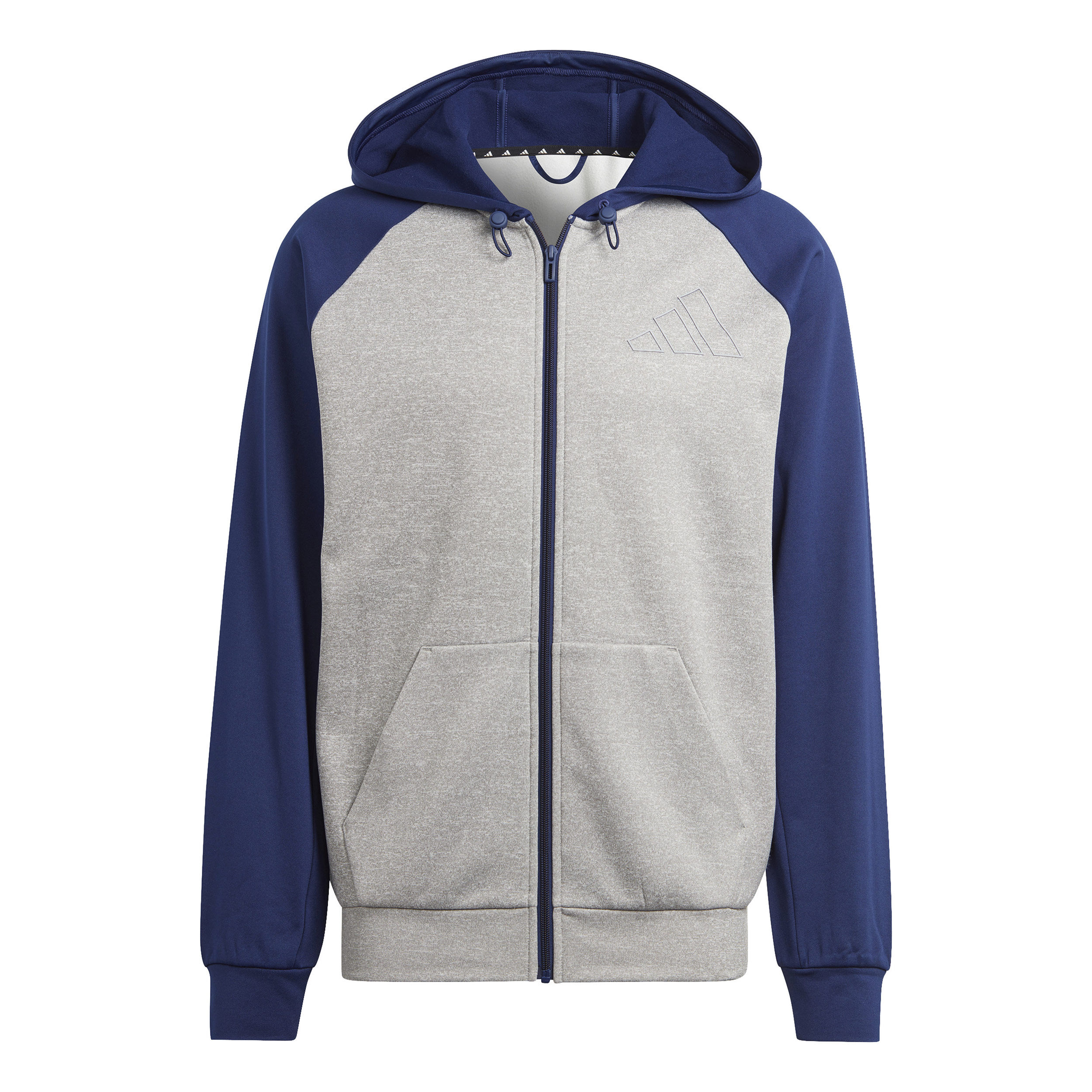 GG Big Logo Sweatjacke Herren - Grau, Dunkelblau