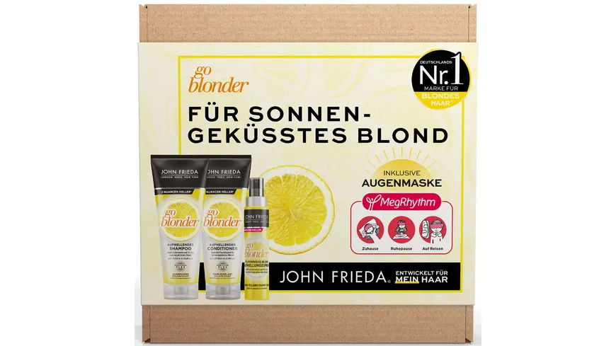 John Frieda Sheer Blond Go Blonder Box