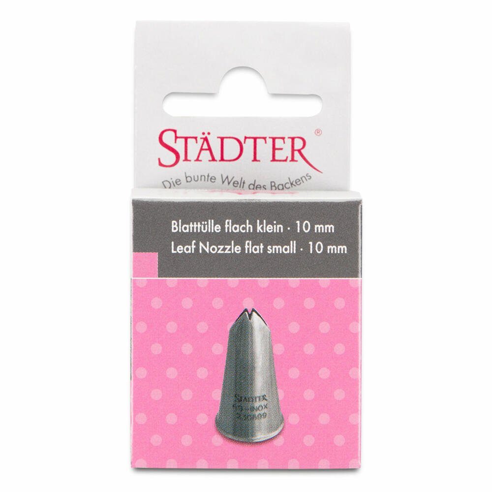 STÄDTER Spritzbeutel Fine Line Blatttülle #69 Klein 10 mm
