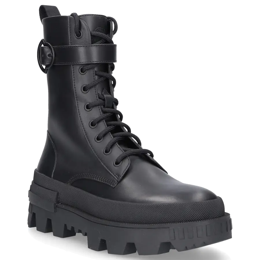 Moncler - Stiefeletten CARINNE Kalbsleder - schwarz
