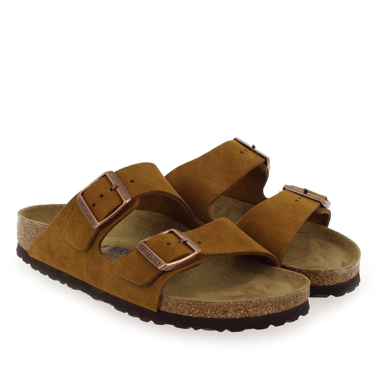 Birkenstock  ARIZONA - Camel velours
