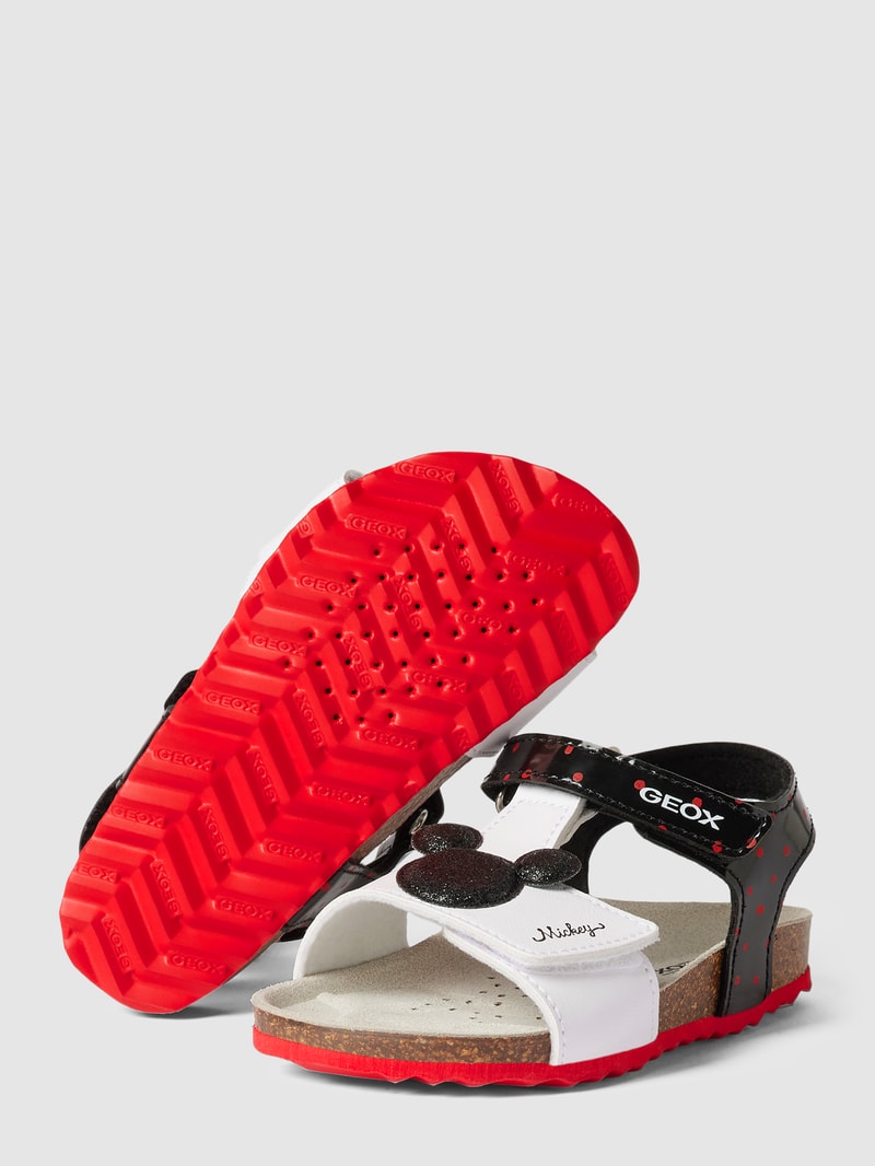 Sandalen mit DS®-Details in weiß