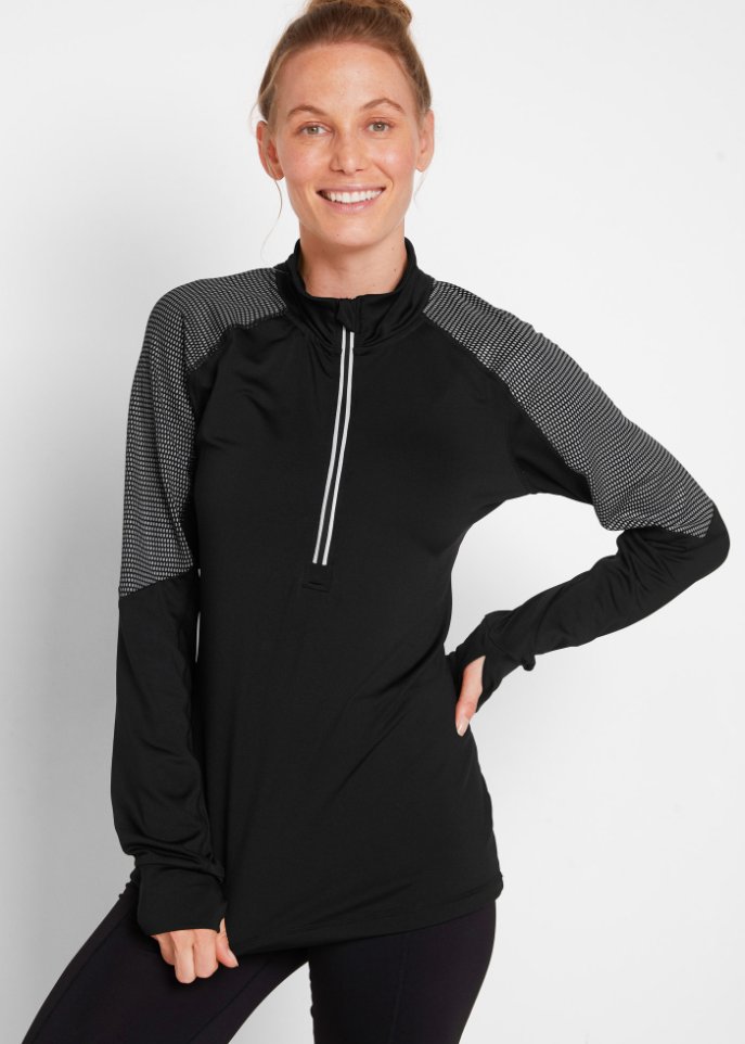 Thermo-Funktions-Shirt mit reflektierendem Druck