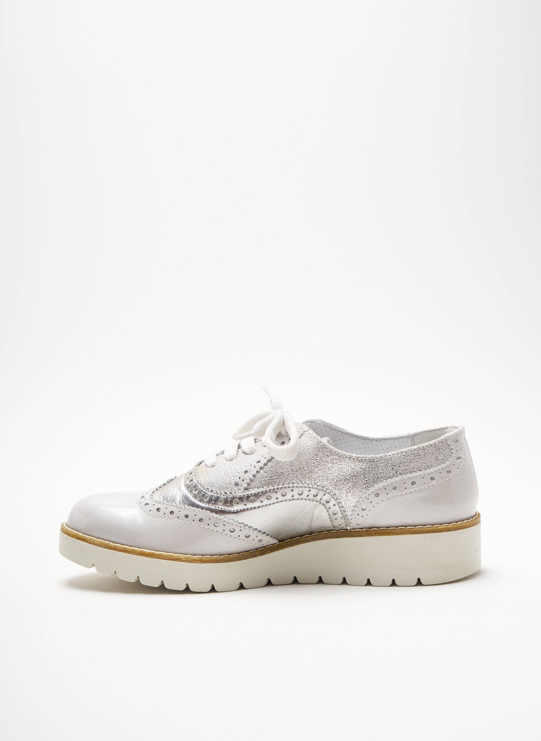 Enval Soft Derby Femme couleur gris