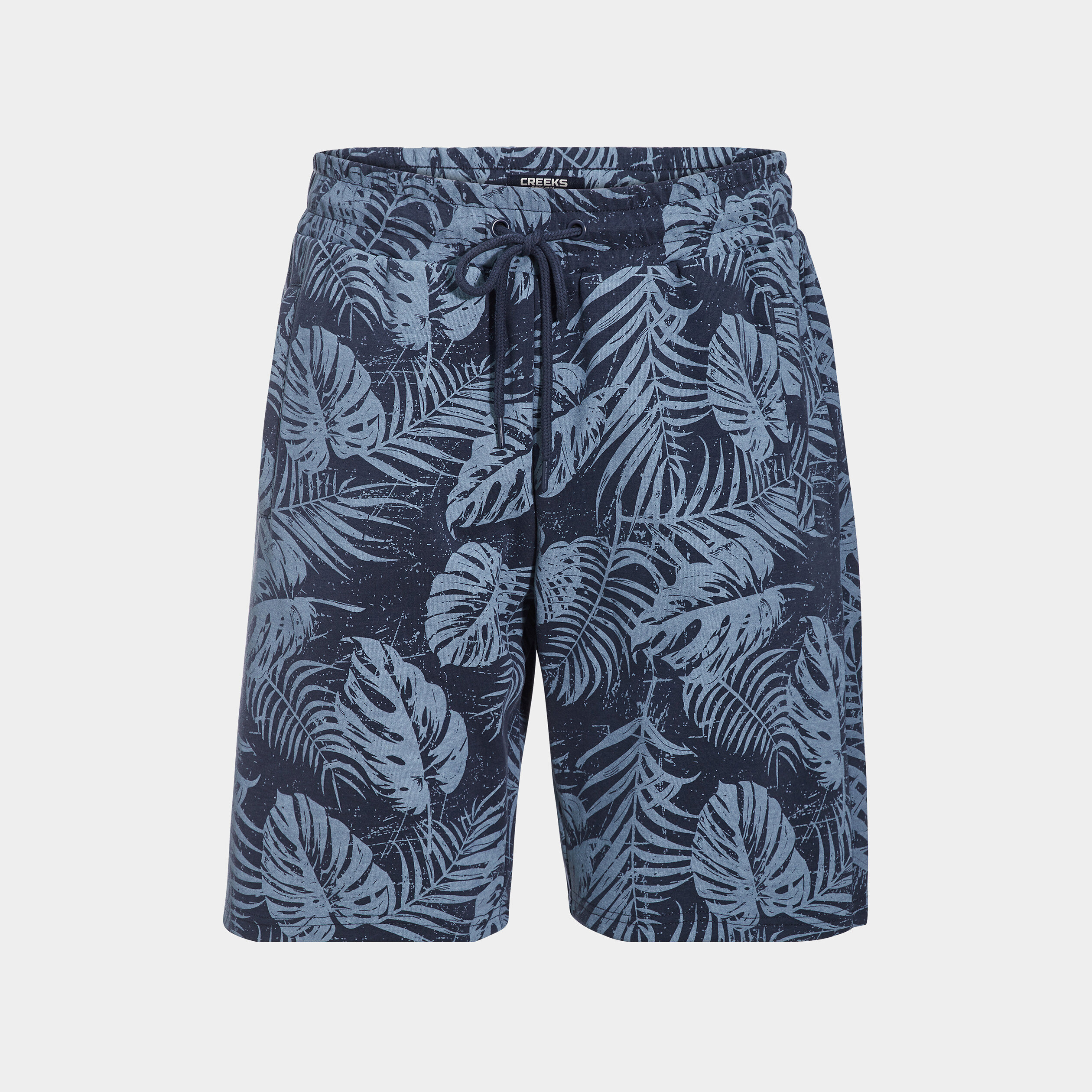 Jogging-Short droit à coulisse bleu homme | La Halle