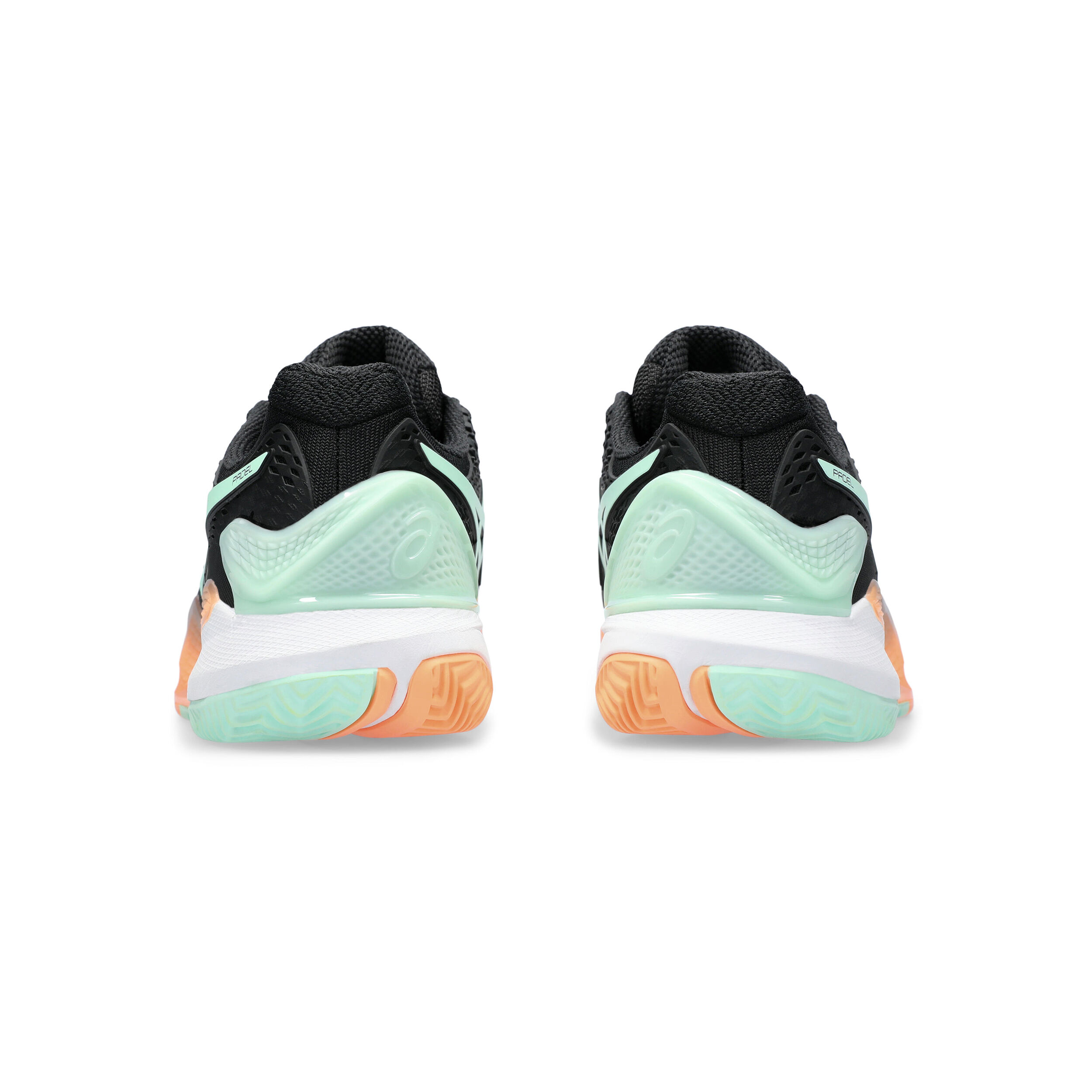 Gel-Resolution 9 Padelschuh Damen - Schwarz, Mint