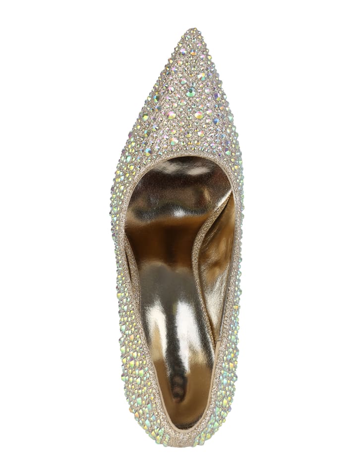 VAN HILL High Heels Ann in Gold günstig kaufen