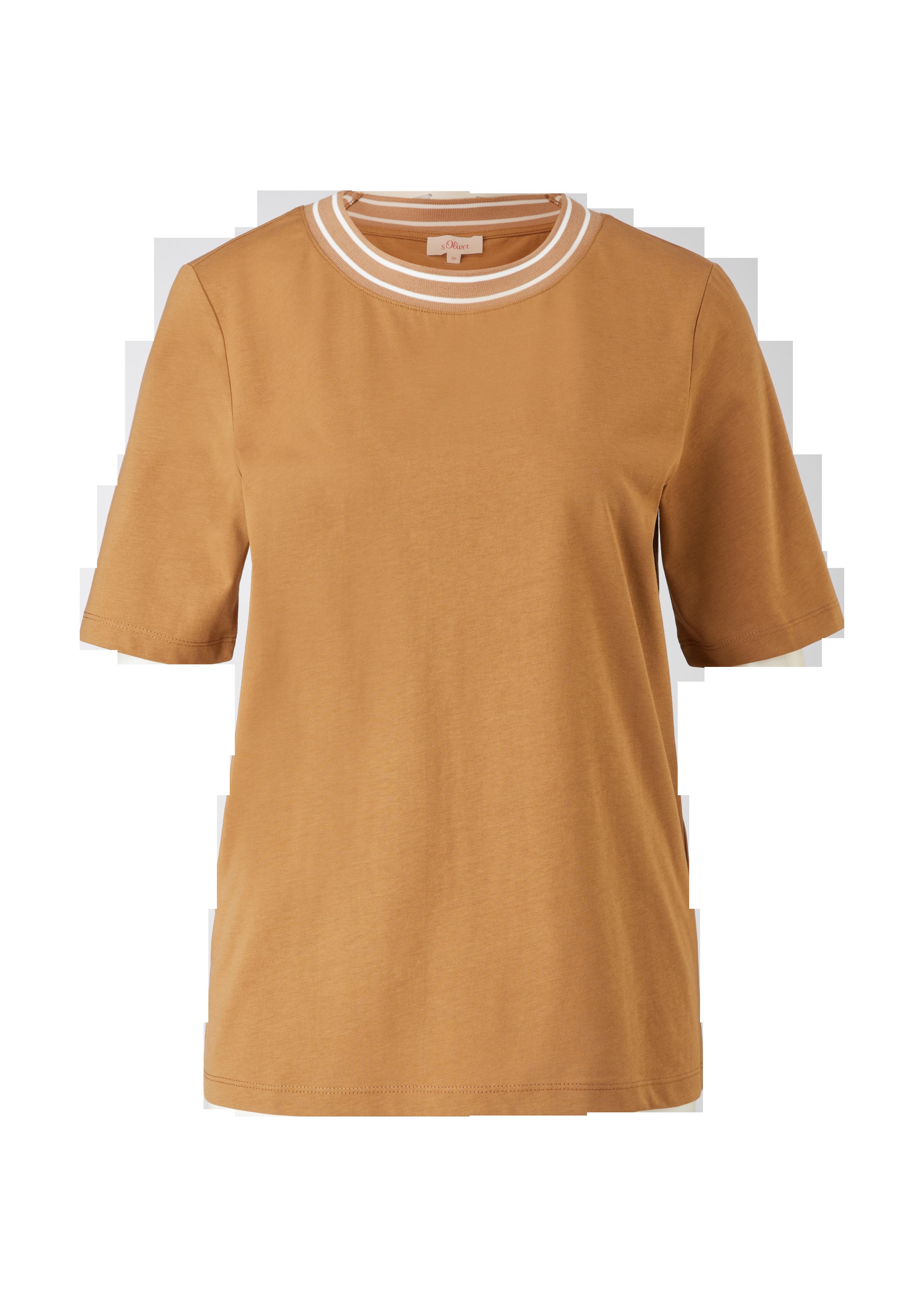 Jerseyshirt mit Streifendetail  2125227-8469
