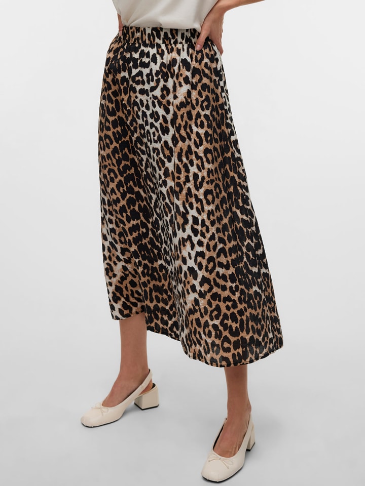 Vero Moda Maxirock 'Josie' in Beige günstig kaufen