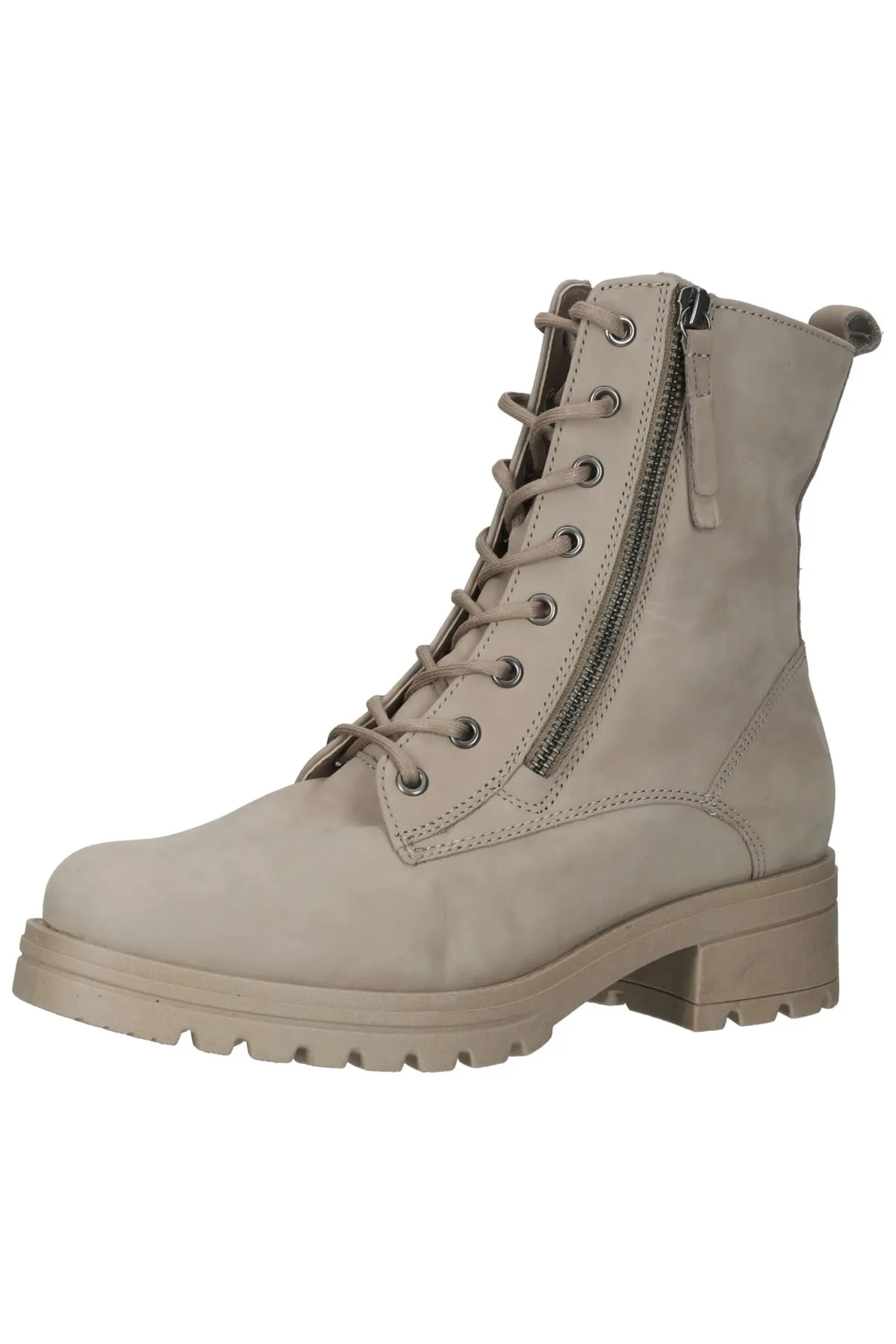 GABOR  Stiefelette - Beige - Blockabsatz