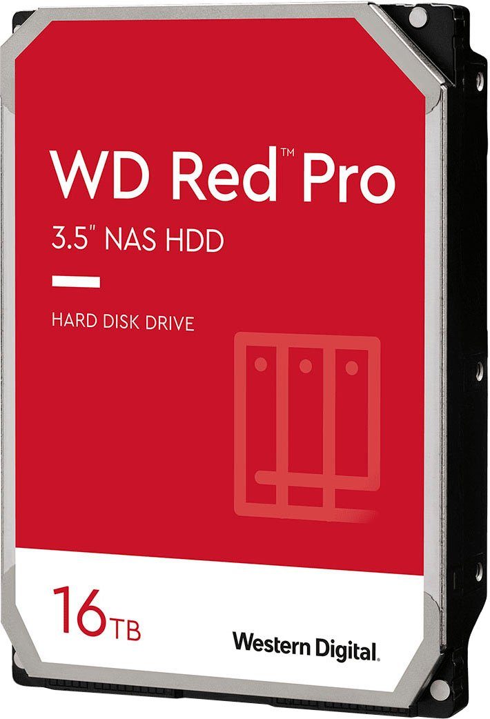 Western Digital WD Red Pro NAS 16TB HDD-NAS-Festplatte (16 TB) 3,5
