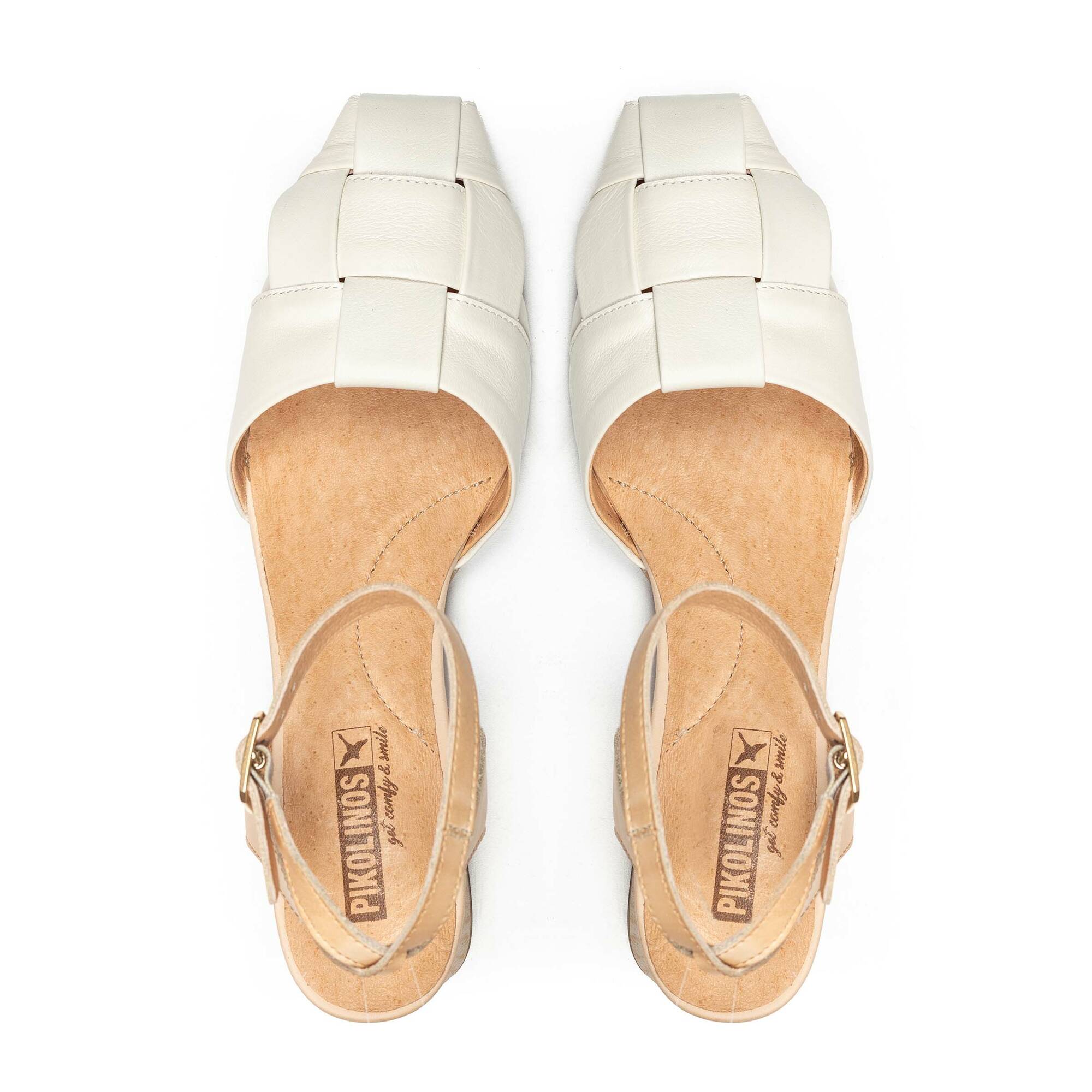 Damskie buty na obcasie typu slingback - NATA