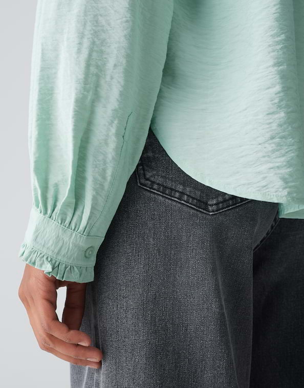 Stehkragenbluse Fenke