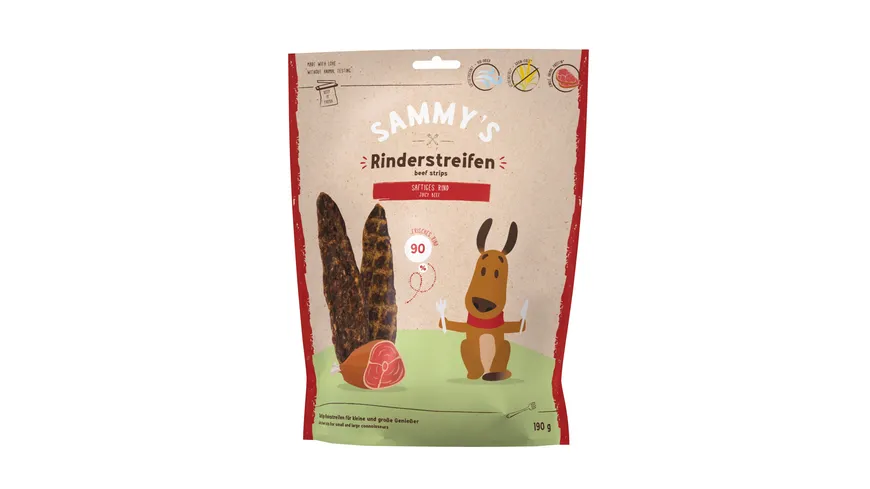 Sammy's Hundesnack Rinderstreifen 190 g