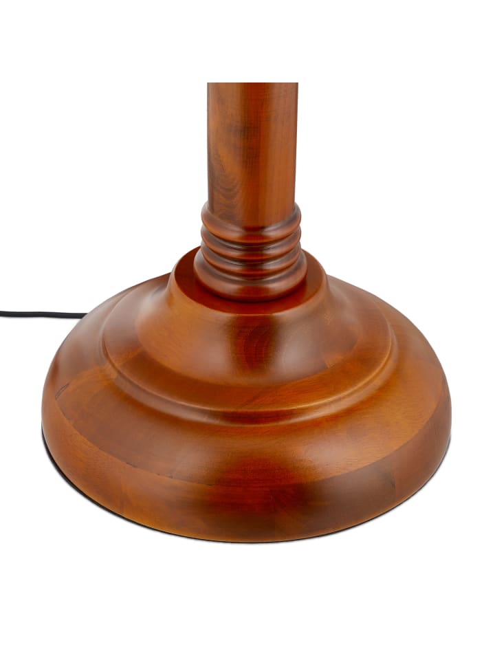 relaxdays Stehlampe in Gold/Braun - (B)40 x (H)166 x (T)36 cm günstig kaufen onesize