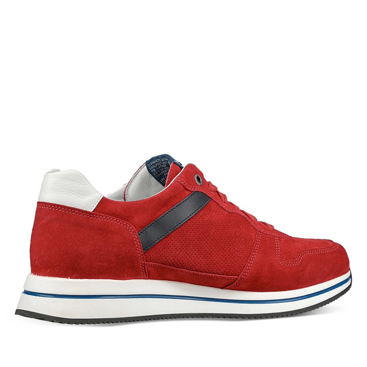 MEPHISTO Freizeit Schnürer rot