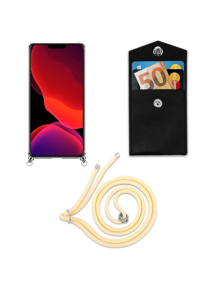 cadorabo Handykette für Apple iPhone 12 / 12 PRO Hülle in CREME BEIGE günstig kaufen onesize