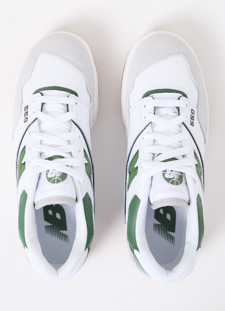 Kožne tenisice New Balance 550 s detaljima od brušene kože