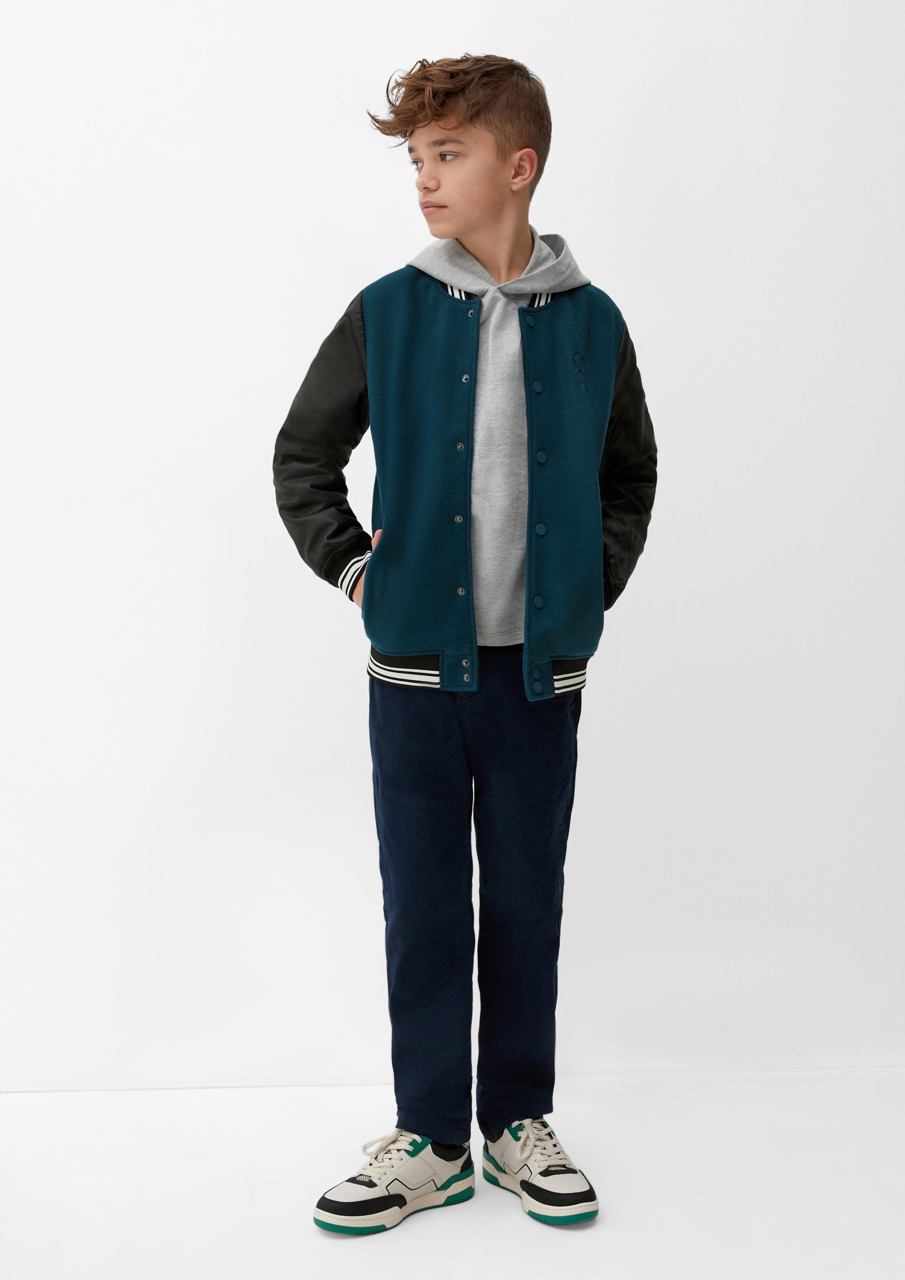 Bomberjacke im Fabricmix  2135336-6904