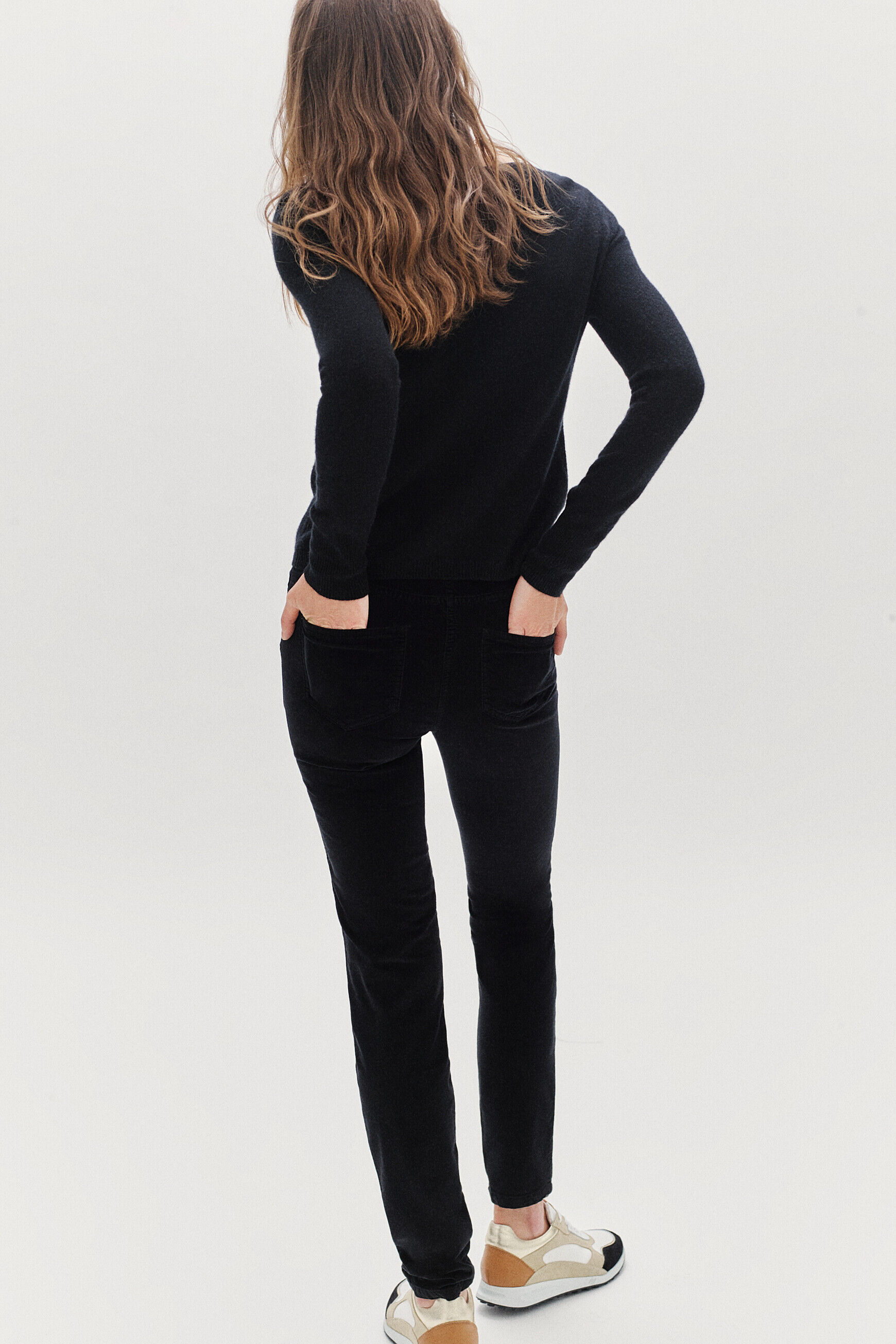 pantalon sylvano noir femme