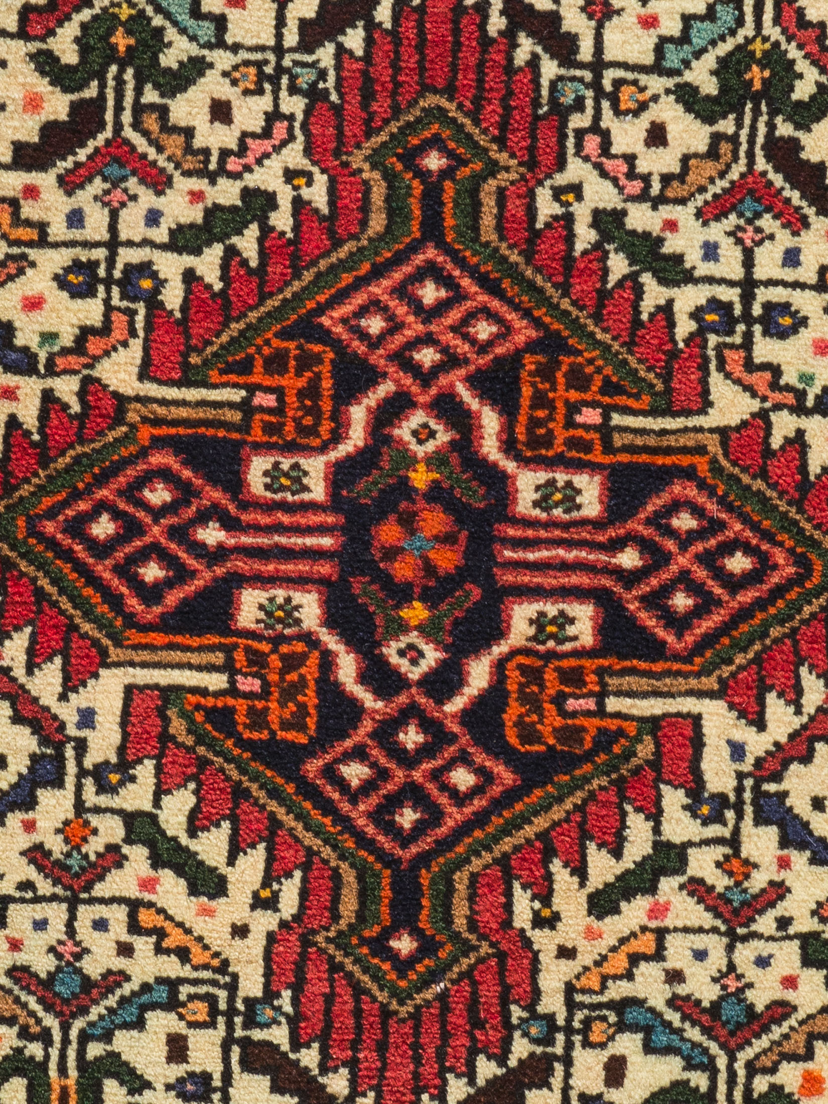 Tadjabad Hamadan ca. 80 x 120 cm, Unikat / Einzelstück