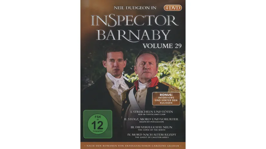 Inspector Barnaby Vol. 29  [4 DVDs]