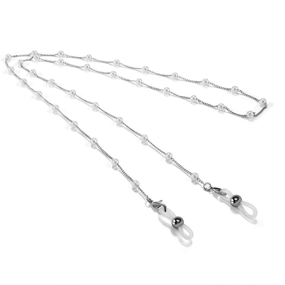 Sarfly Brillenkette 2 Stück Perle Brillenkette, Brillen Kette Brillenbänder