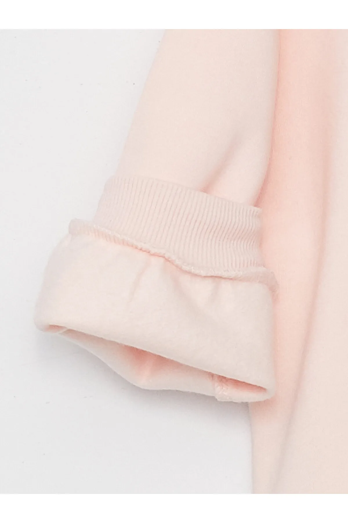 LC Waikiki  Langärmliges, bedrucktes Baby-Mädchen-Sweatshirt mit Rundhalsausschnitt