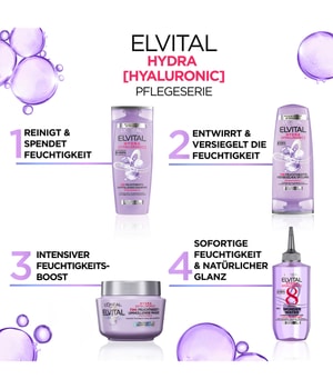 L'Oréal Paris Elvital Hydra [Hyaluronic] Wonder Water Haarfluid Haarkur-200 ml