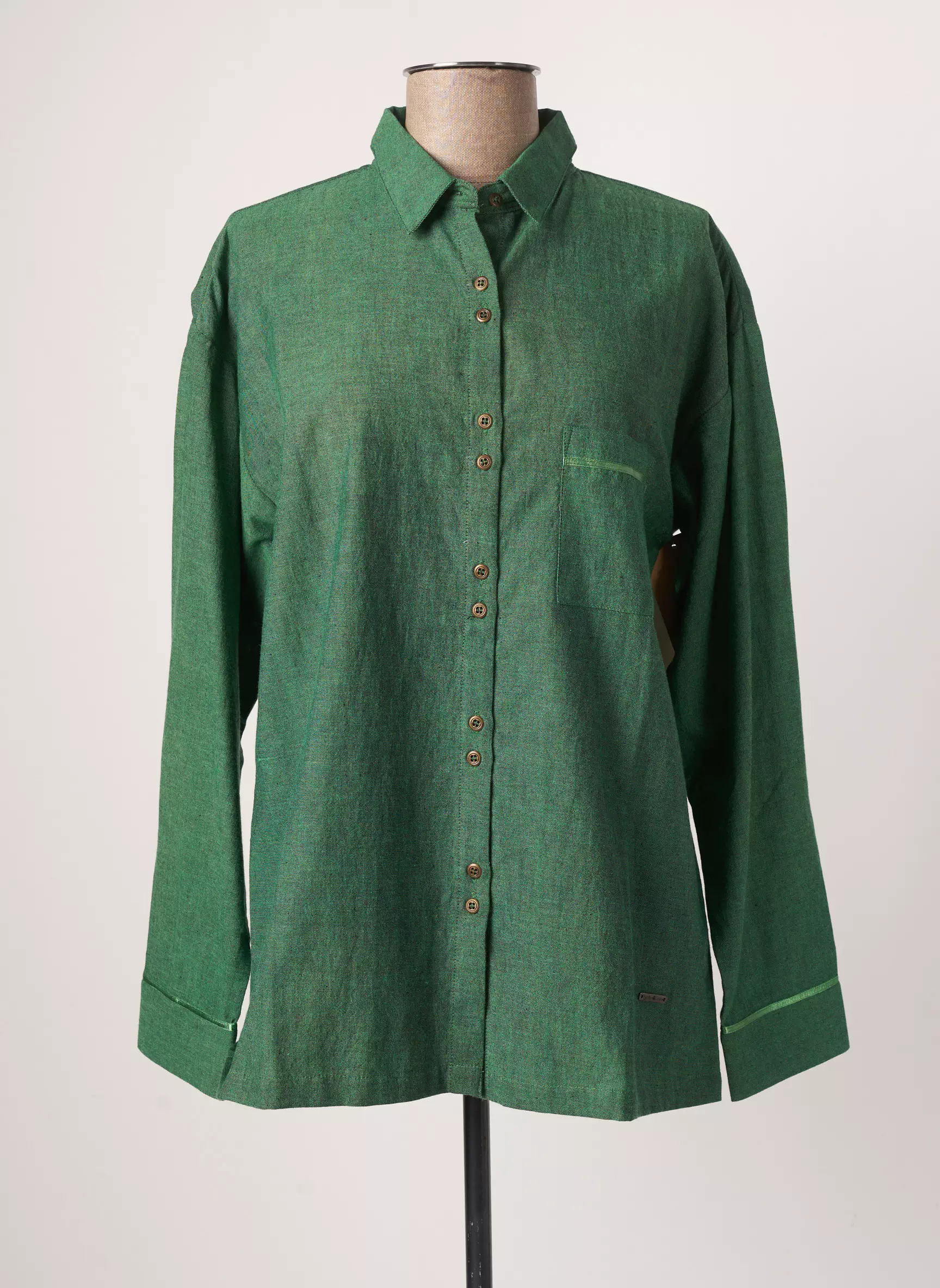 Agathe   Louise Chemisiers Femme couleur vert