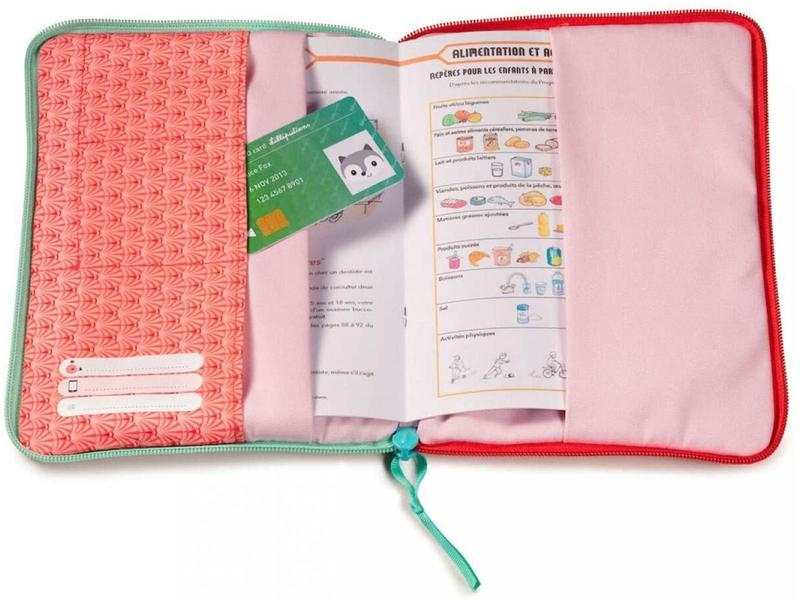 Protège carnet de santé Anais