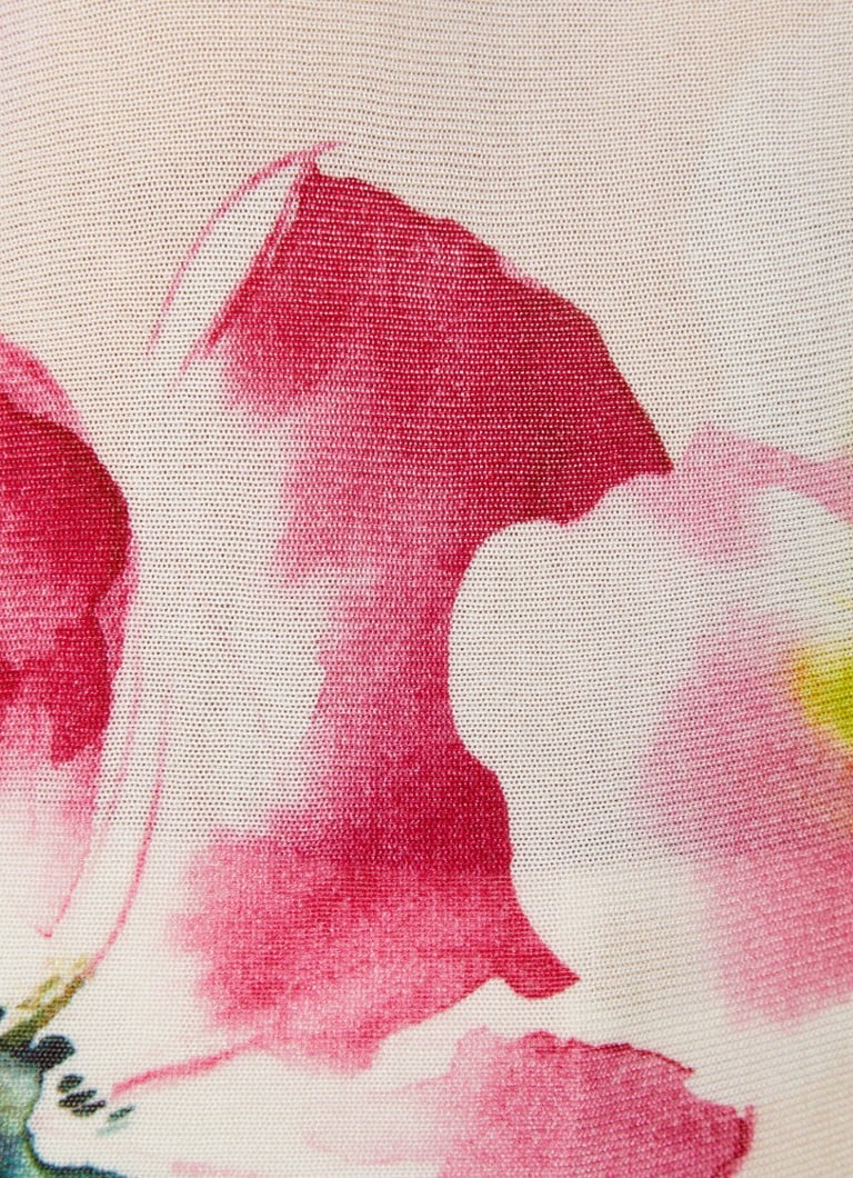 Pull en maille fine Erika de Phase Eight, à imprimé floral et manches chauve-souris
