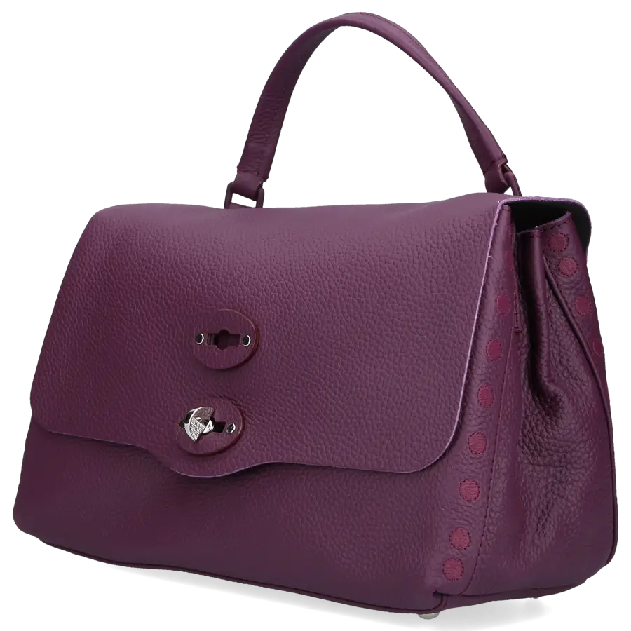 Zanellato - Handtasche POSTINA PURA LUXETHIC Kalbsleder - lila