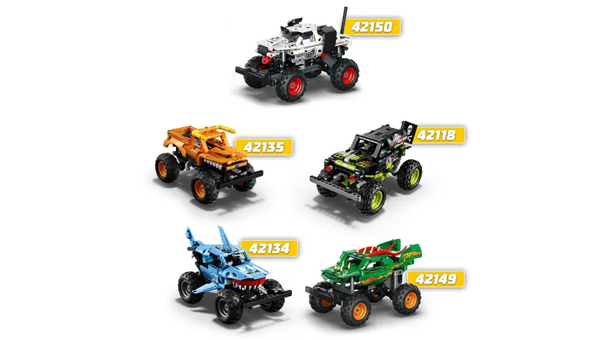 LEGO Technic 42149 Monster Jam Dragon