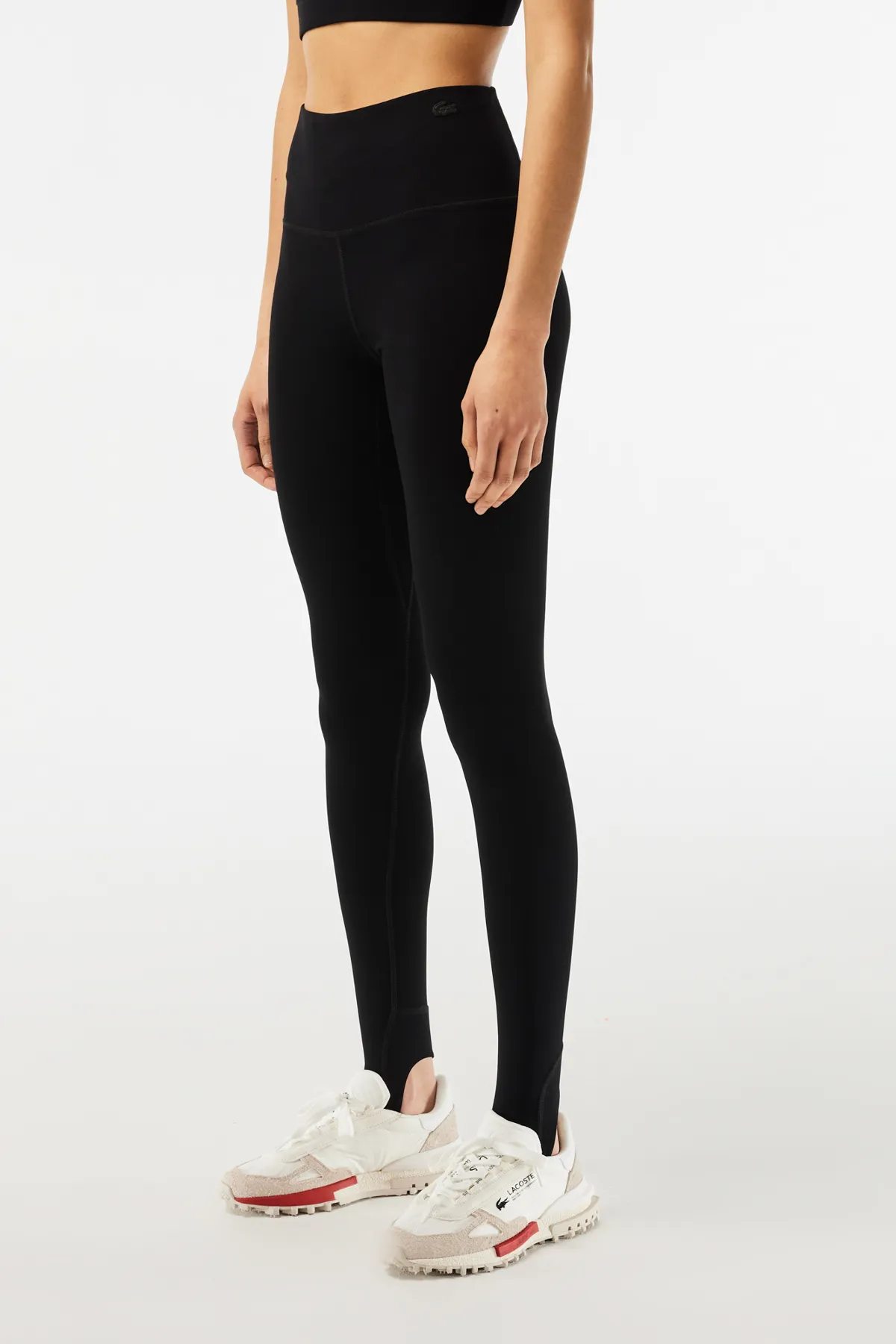 Lacoste  Schwarz-031 Leggings für Damen / Mädchen
