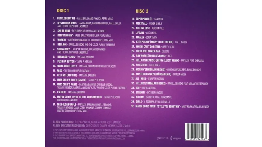 The Color Purple (Music From And Inspired By)