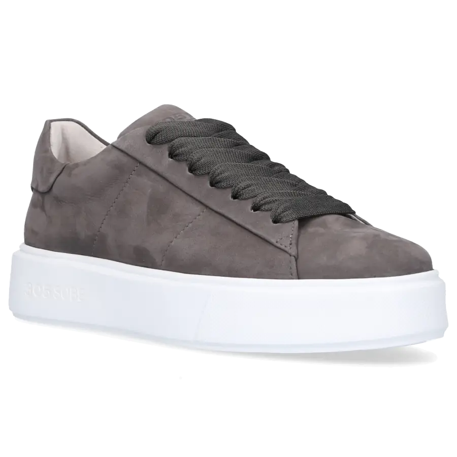 305 SOBE - Sneaker low LAURA Nubukleder - grau