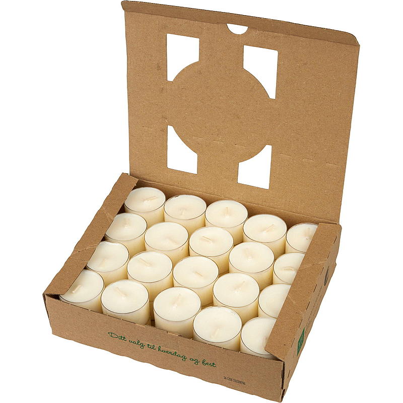 Vie Eco Telys 40-pk 8 timer stearin Vie Eco