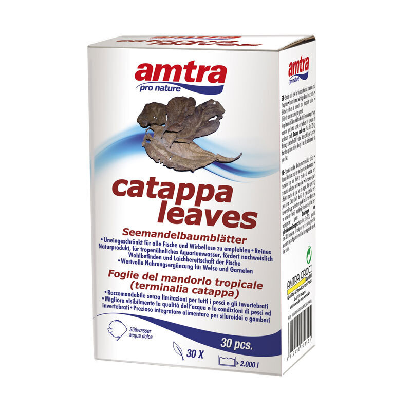 Amtra Wasserpflege Amtra Catappa Leaves S 30 Stück