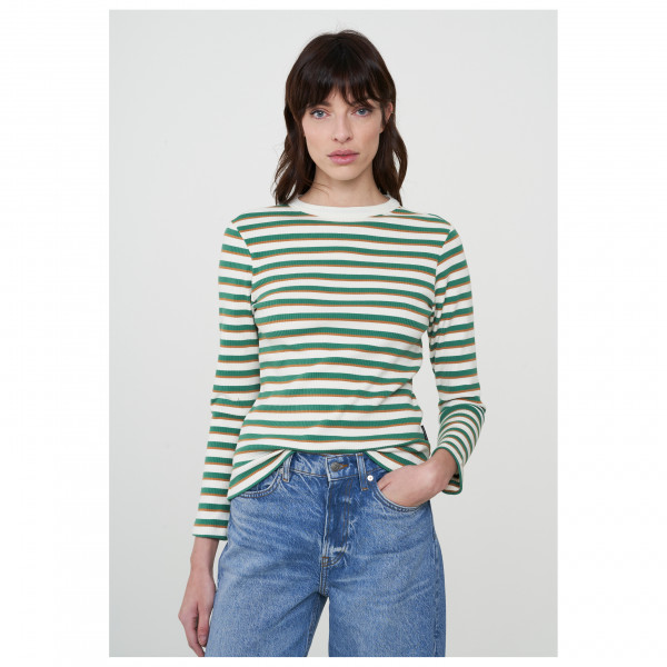 recolution - Women's Longsleeve Lovage Stripes - Longsleeve