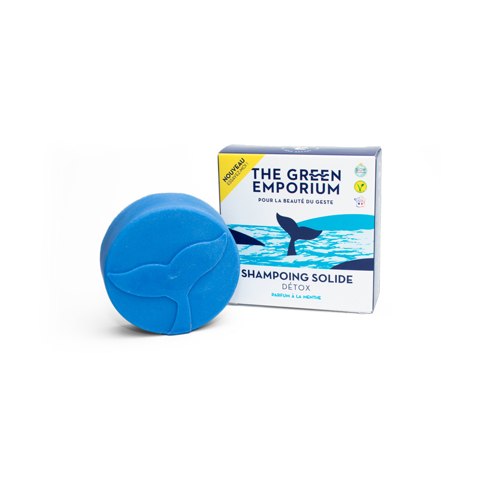 the green emporium SOLIDE DETOX 85 ml shampoing