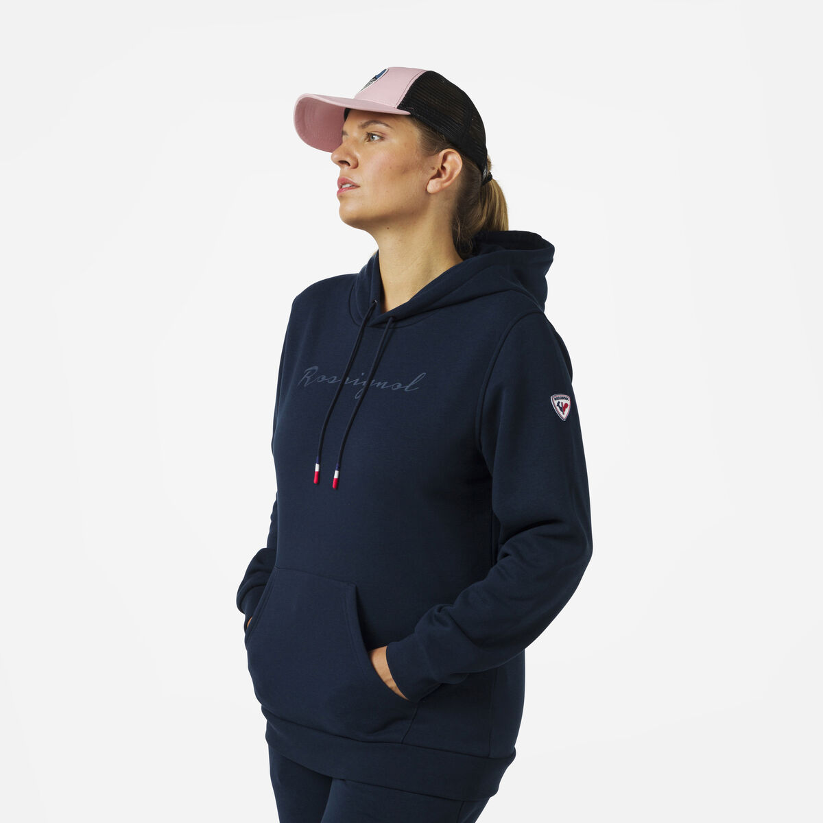Logo Kapuzensweatshirt für Damen