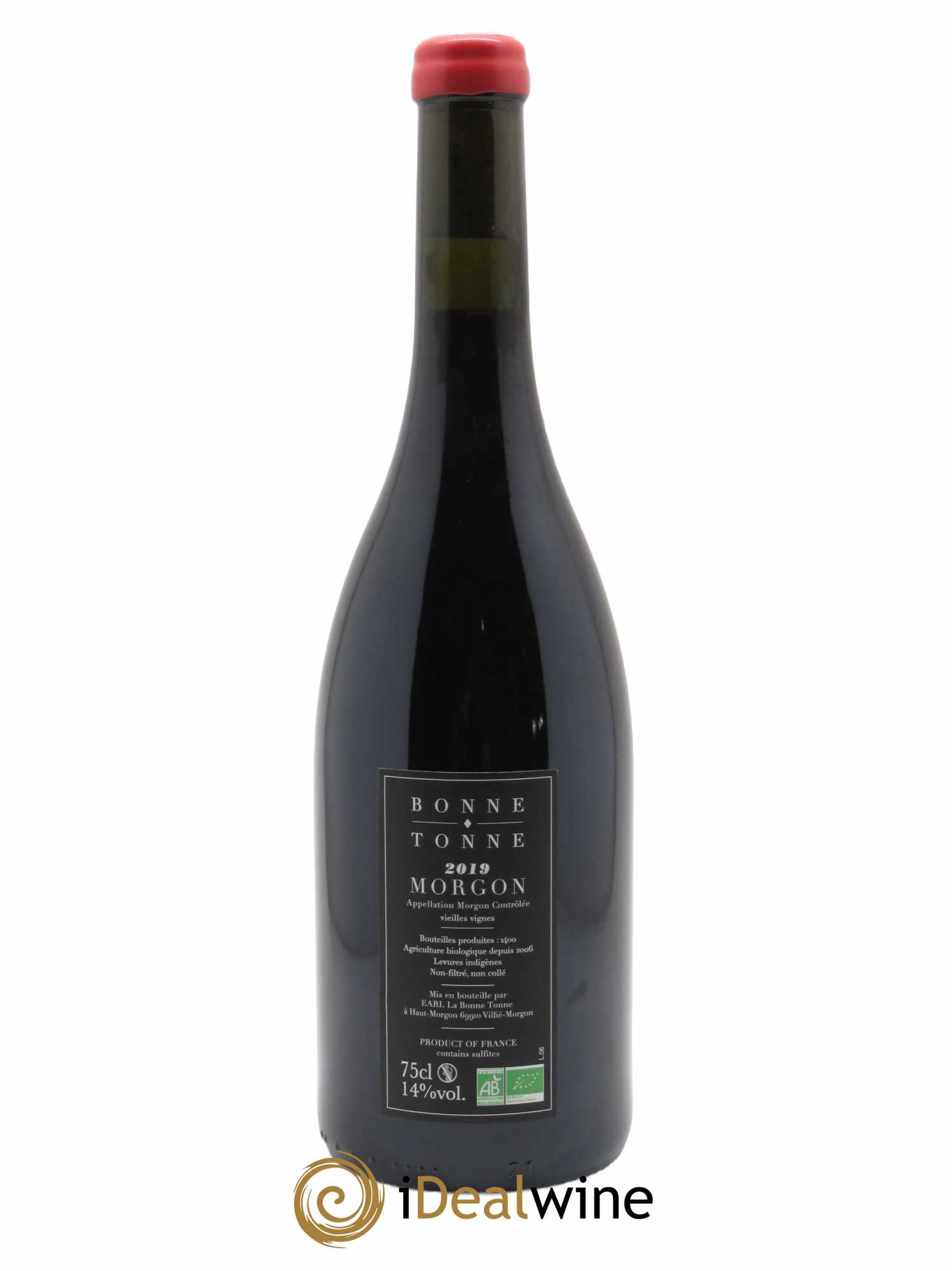 Morgon Vieilles Vignes La Bonne Tonne  2019 - Lot de 1 Bouteille