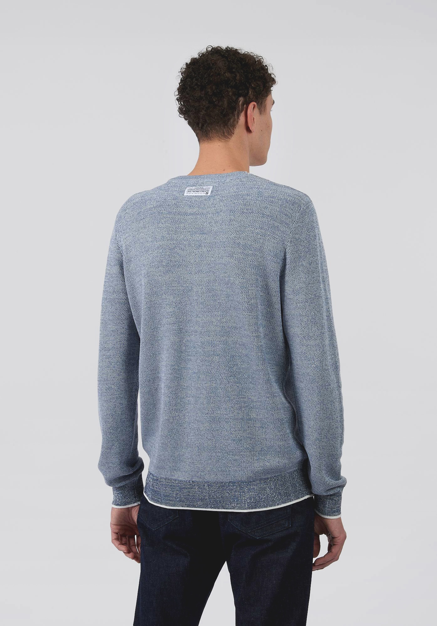 MARLY  Pull bleu homme
