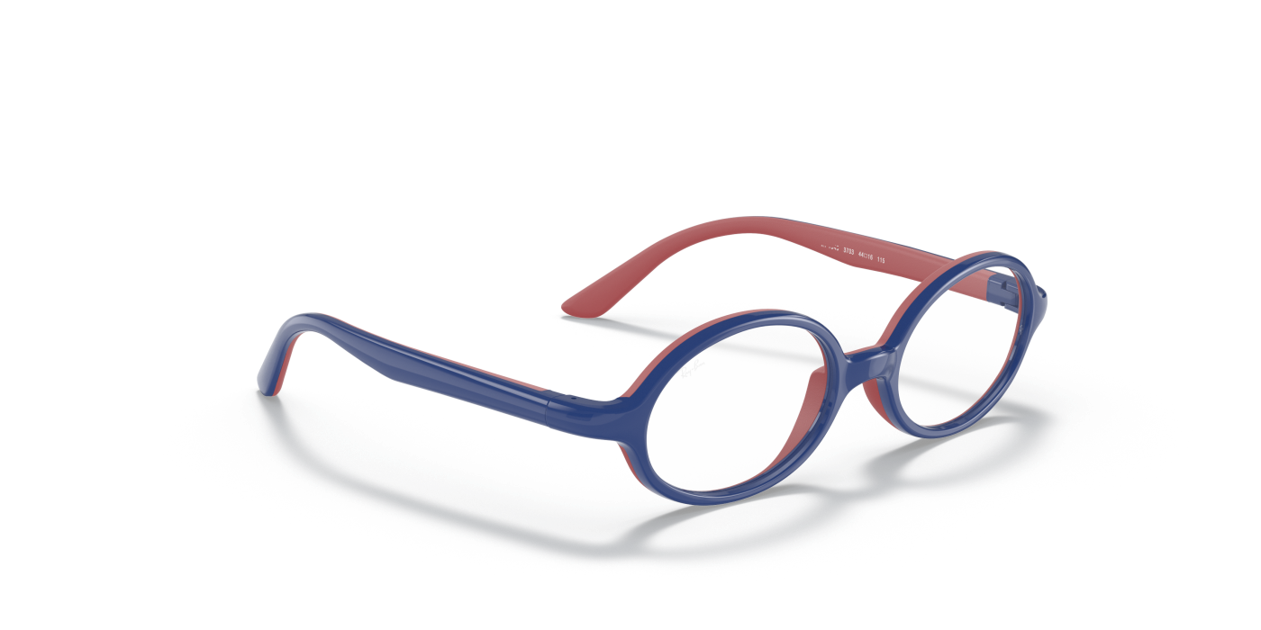 RB1545 OPTICS KIDS - Albastru lucios pe roșu