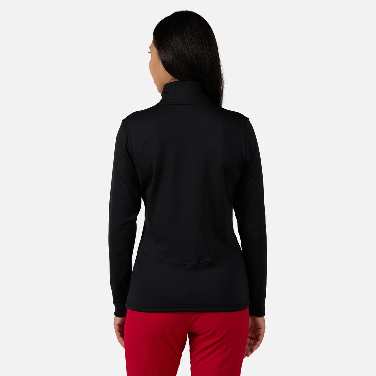 Damenfleecejacke mit durchgehendem Reißverschluss Blackside
