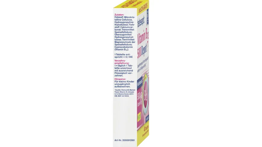 tetesept Vitamin B12 Depot 500µg