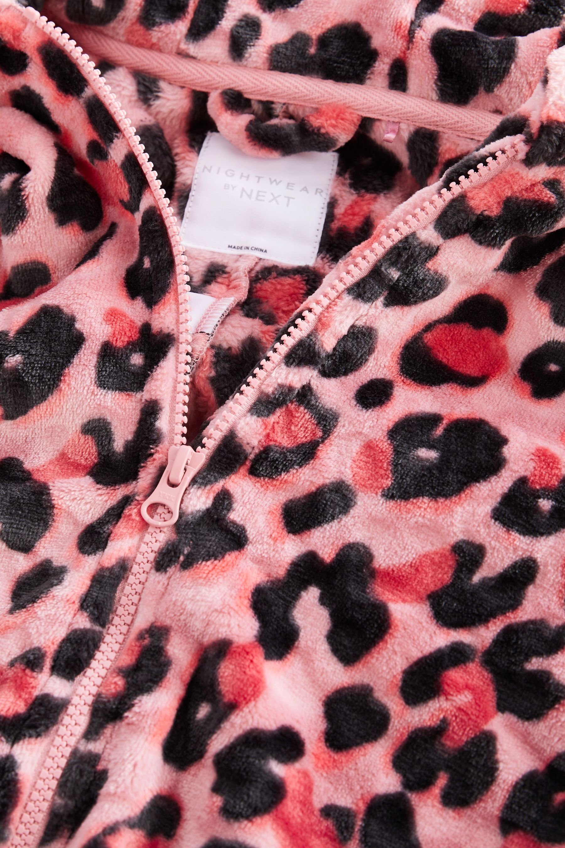 Next Fleeceoverall Fleeceoverall mit Animalprint (1-tlg)