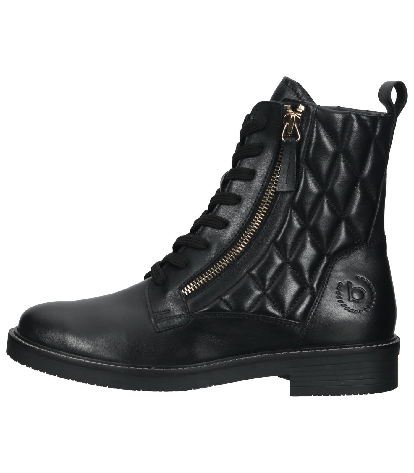 bugatti Stiefelette Nappaleder Schnürstiefelette