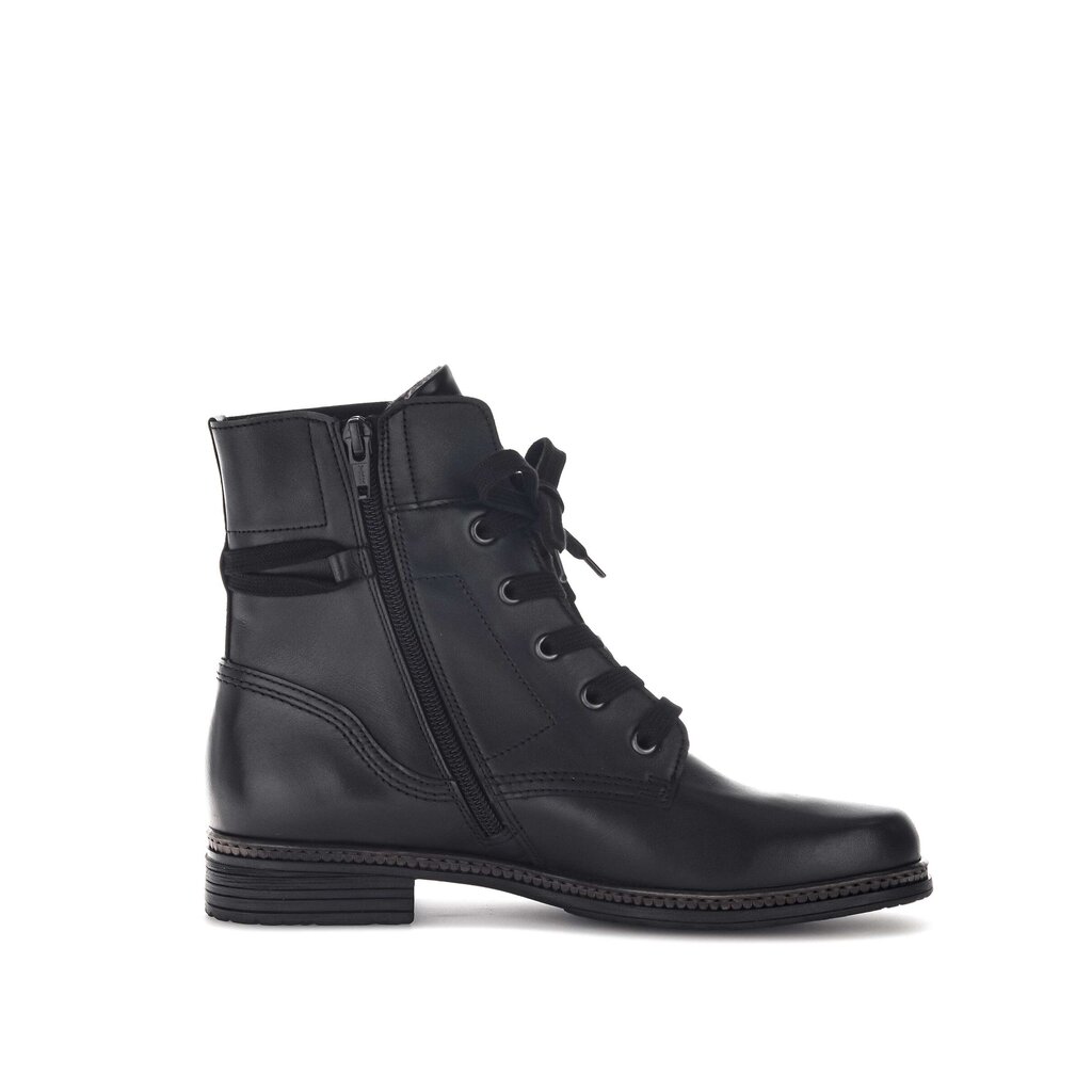 Gabor fashion Schnürstiefelette schwarz